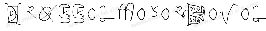 DrosselmeyerBevelItalic-5e4V字体转换