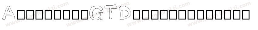 AllissonaGTDemo.otf字体转换