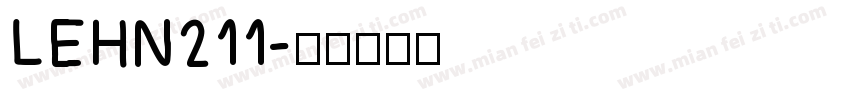 LEHN211字体转换