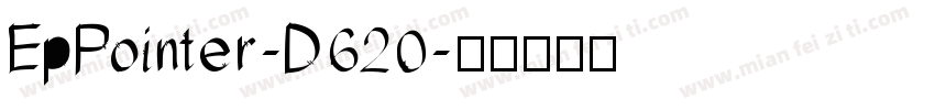 EpPointer-D620字体转换
