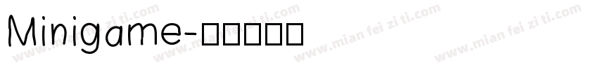 Minigame字体转换