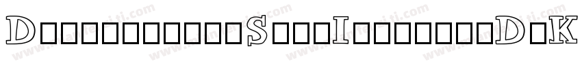 DarklighterSemiItalic-4D4K字体转换