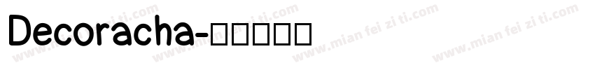 Decoracha字体转换