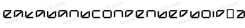EmkasanscondensedBold-glz5字体转换