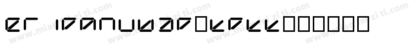 Eridanus3D-ydX5字体转换