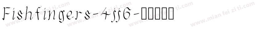 Fishfingers-4jj6字体转换