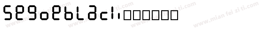 segoeblack字体转换