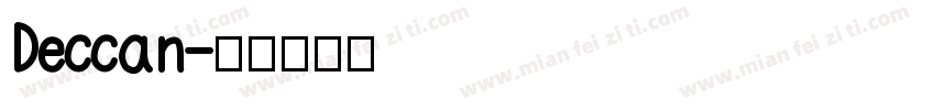 Deccan字体转换