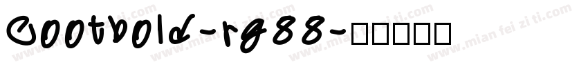 Cootbold-rg88字体转换
