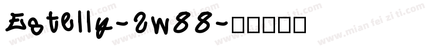 Estelly-2w88字体转换