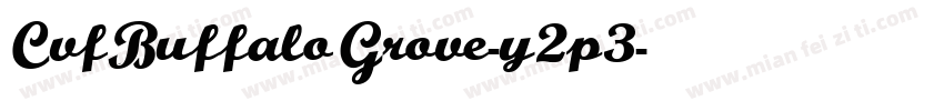 CvfBuffaloGrove-y2p3字体转换