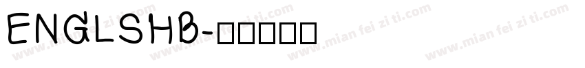 ENGLSHB字体转换