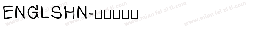 ENGLSHN字体转换