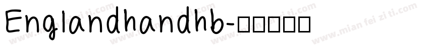 Englandhandhb字体转换