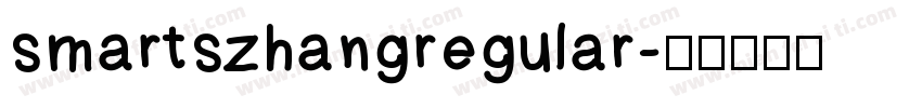 smartszhangregular字体转换