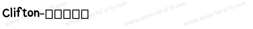 Clifton字体转换