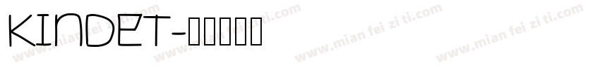 KINDET字体转换