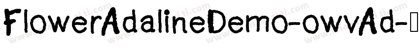 FlowerAdalineDemo-owvAd字体转换