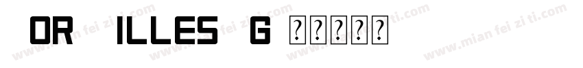 YorkvilleSVG字体转换
