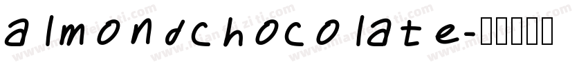 almondchocolate字体转换