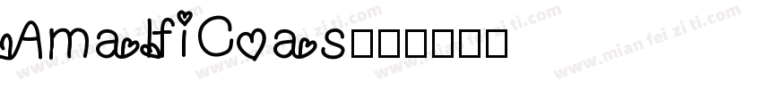 AmalfiCoas字体转换