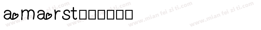 amarst字体转换