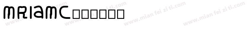 MRIAMC字体转换