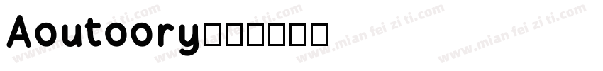 Aoutoory字体转换