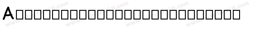 ARHeitiB5-Extra-bold字体转换