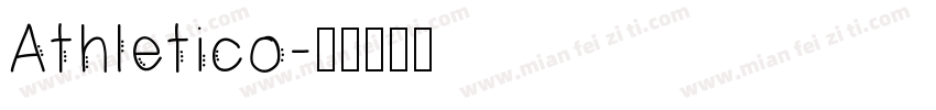 Athletico字体转换
