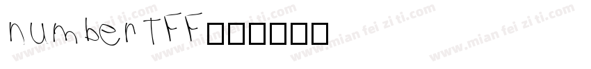 numberTFF字体转换