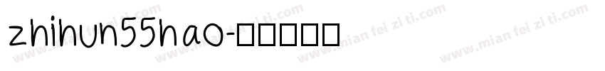 zhihun55hao字体转换