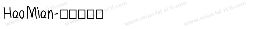 HaoMian字体转换