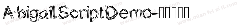 AbigailScriptDemo字体转换