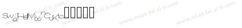 SweiHalfMoonCJKtc字体转换