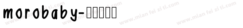 morobaby字体转换