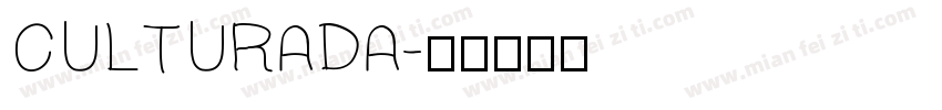 CULTURADA字体转换
