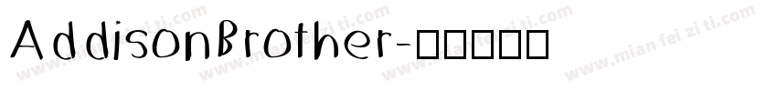 AddisonBrother字体转换