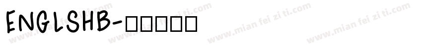 ENGLSHB字体转换