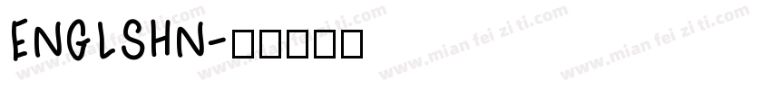 ENGLSHN字体转换