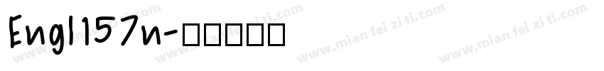 Engl157n字体转换