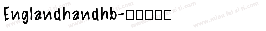 Englandhandhb字体转换