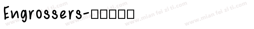 Engrossers字体转换