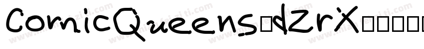 ComicQueens-dZrX字体转换