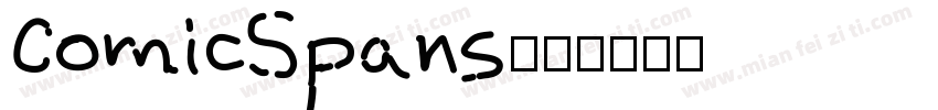 ComicSpans字体转换