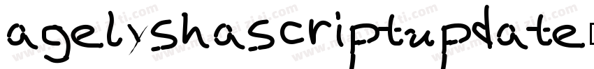 agelyshascriptupdate字体转换