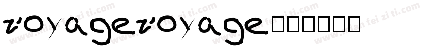 voyagevoyage字体转换