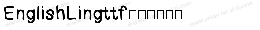 EnglishLingttf字体转换