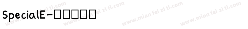 SpecialE字体转换