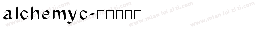 alchemyc字体转换